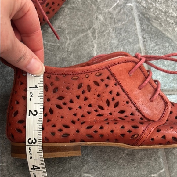 Sixty Seven Leather Booties Cognac Brown Size EU38 US7.5 Made in Spain - Picture 13 of 16